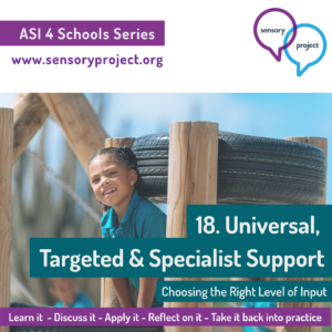 18. Universal, Targeted and Specialist Support