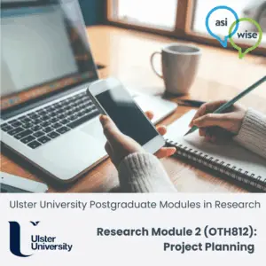ASI UUSI5 | Ulster University MSc Advancing Practice Sensory Integration | Research Project Preparation | OTH812