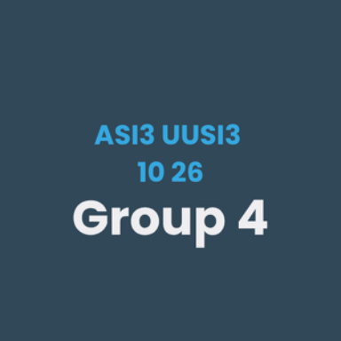 Gr4 ASI3 [UUSI3 & M6] Autumn October 2026