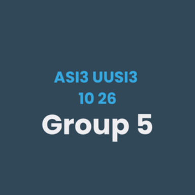 Gr5 ASI3 [UUSI3 & M6] Autumn October 2026
