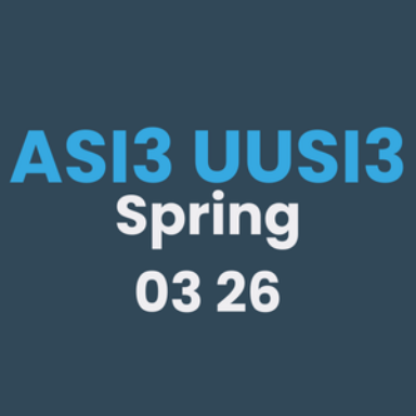 Group logo of ASI3 UUSI3 2026 Spring March